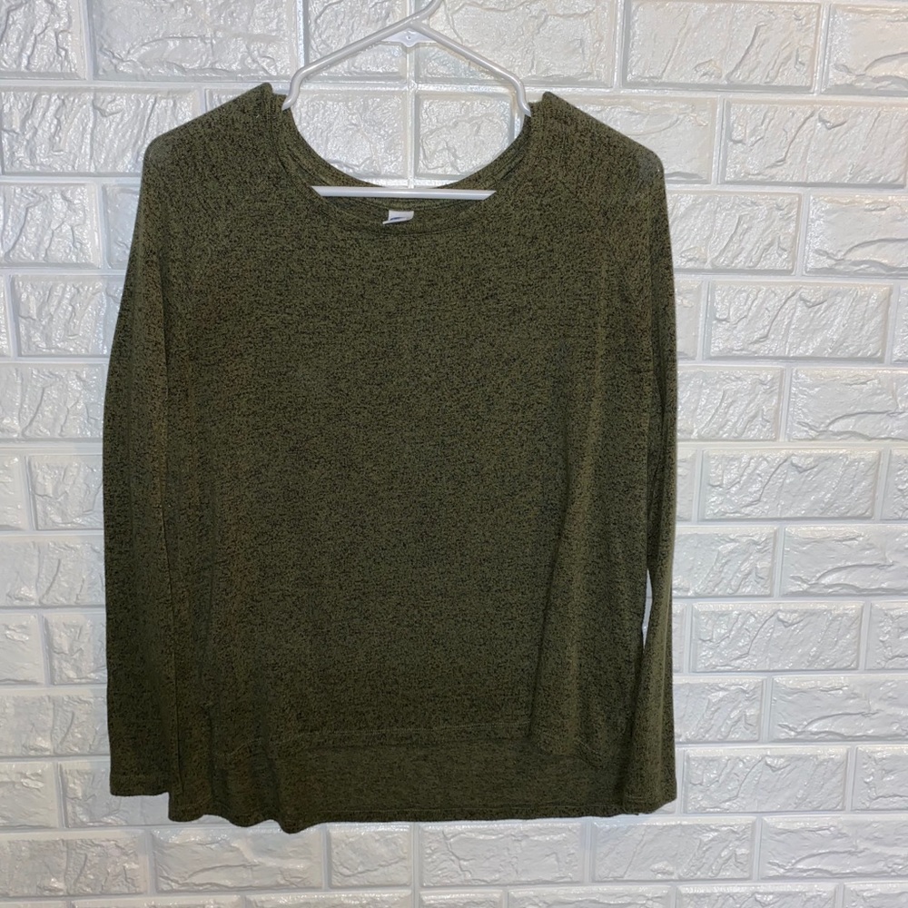 Olive green old navy sweater